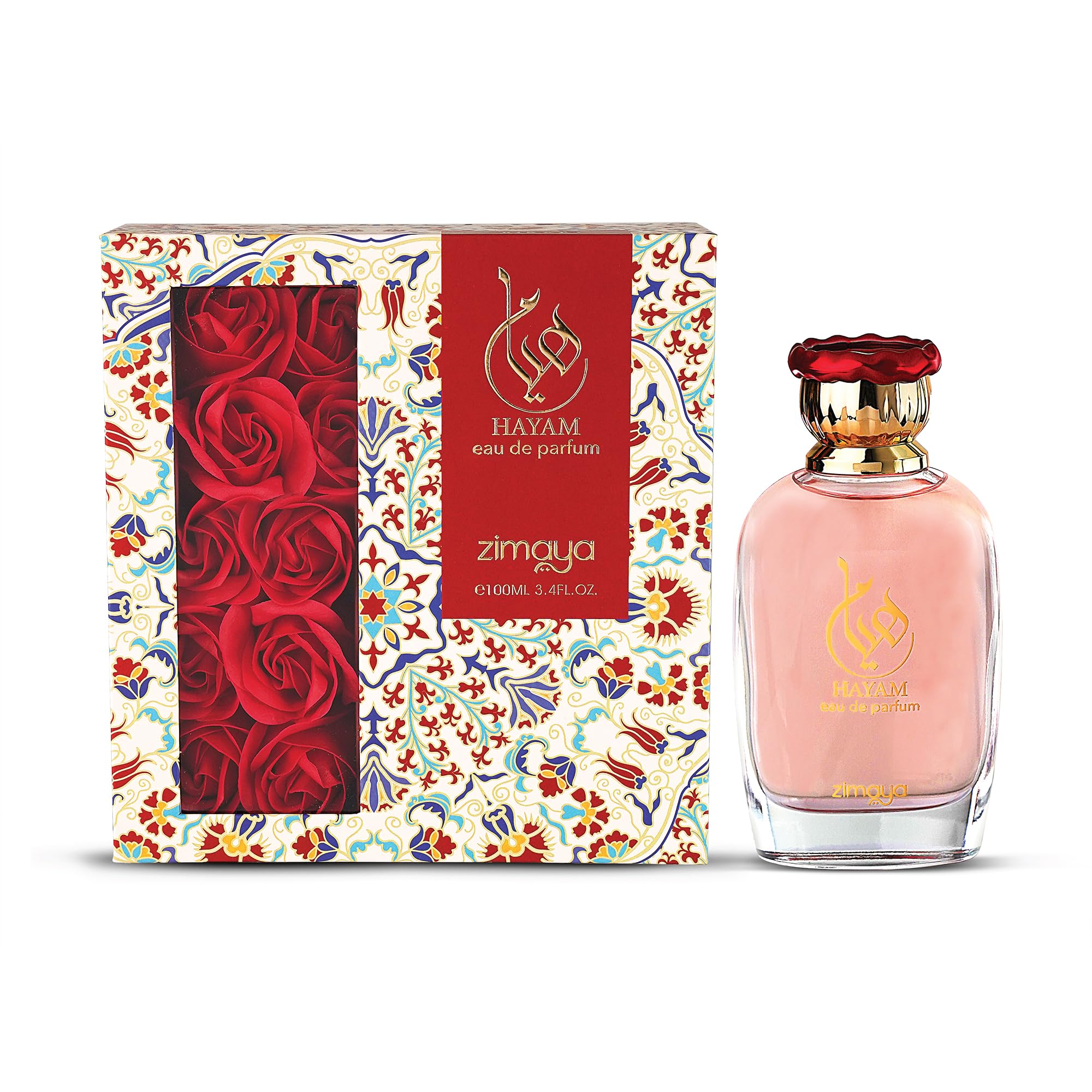 Amazon.com: zimaya Hayam Pour Femme Eau De Parfum, 3.4 onzas