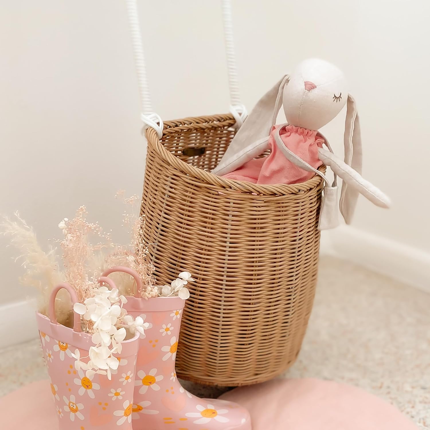 MON AMI Hazel The Bunny Stuffed Doll - 13", Soft & Cuddly Plush Animal Doll, Use as Toy or Room Décor, Great Gift for Kids of All Ages