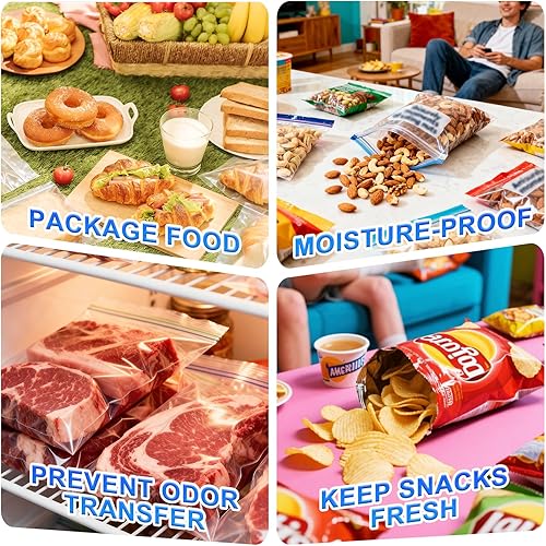 Miniatura 8 de Sellador de bolsas de chips 2025 2 en 1 recargable con cortador, máquina reselladora de calor USB C portátil para chips, herramienta de sellado Negro