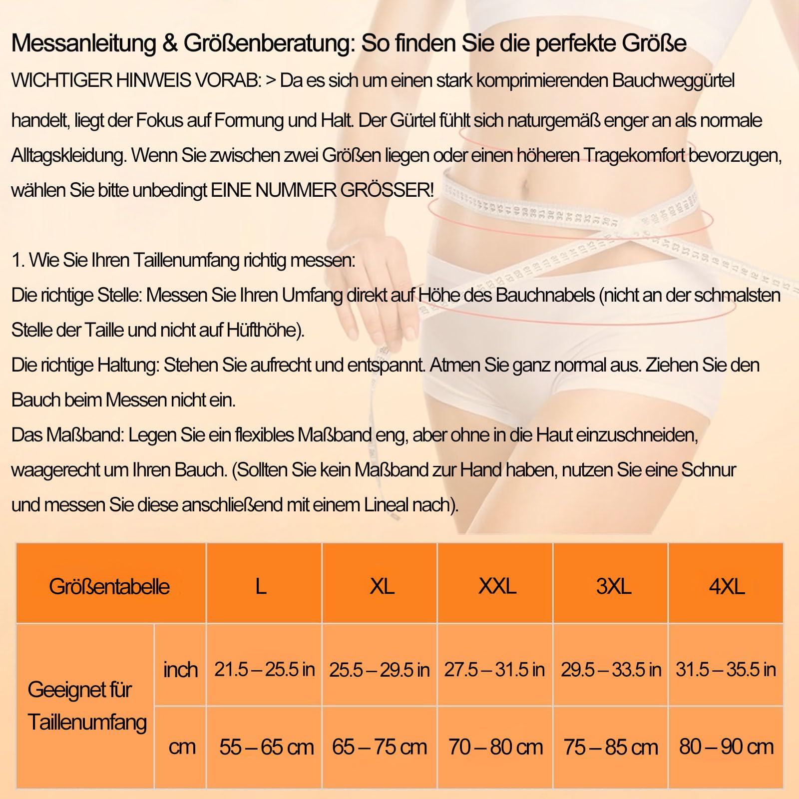 Bauchgurt Nach Geburt Bauchgurt Schwangerschaft Bauchband Schwangerschaft Kaiserschnitt Bauchgürtel Nach op Postpartum Gürtel Schwangerschaftsgürtel Rückbildungsgürtel Nach Geburt (Beige, XL)