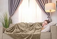 Vista 166 de Utopia Bedding - Manta de vellón de lujo, mullida, antiestática; manta de suave microfibra de 8.8 oz/yd² (300 g/m²) para cama; tamaño individual