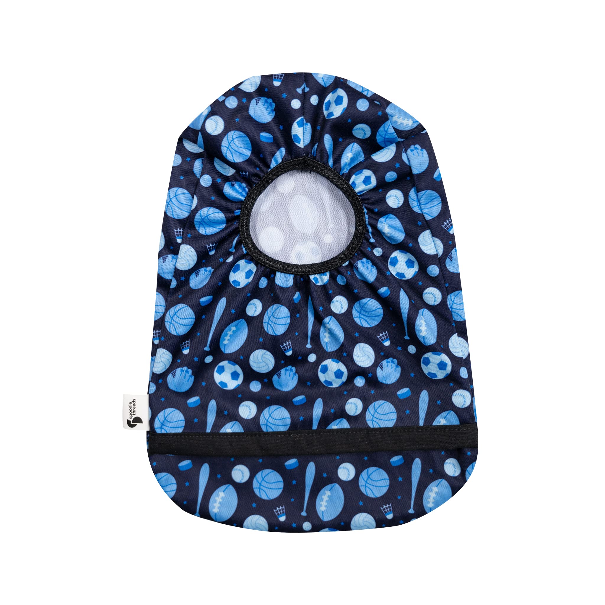 Spoonie Threads Sports Elastic Ostomy Bag Cover 6x11 Small (Size 6x11, Opening Small)