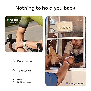 Fitbit Charge 6 Fitness Tracker with Google apps, Heart Rate on Exercise Equipment, 6-Months Premium Membership Included, GPS, Health Tools and More, Gold/Coral, One Size (S & L Bands Included)