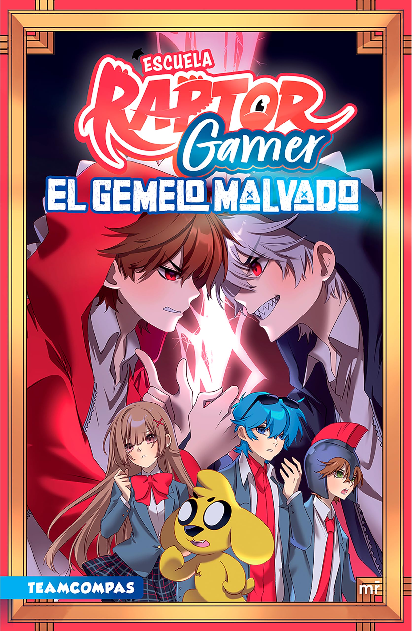 Escuela RaptorGamer 2: El gemelo malvado (Cómic) / RaptorGamer School 2: The Evil Twin (Comic Book) (Spanish Edition)