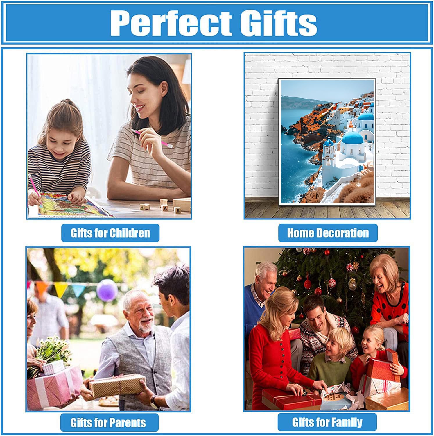 DPHERO 5D Diamond Painting Baum Des Lebens Diamant Painting Bilder Spiegelung Diamond Kunst