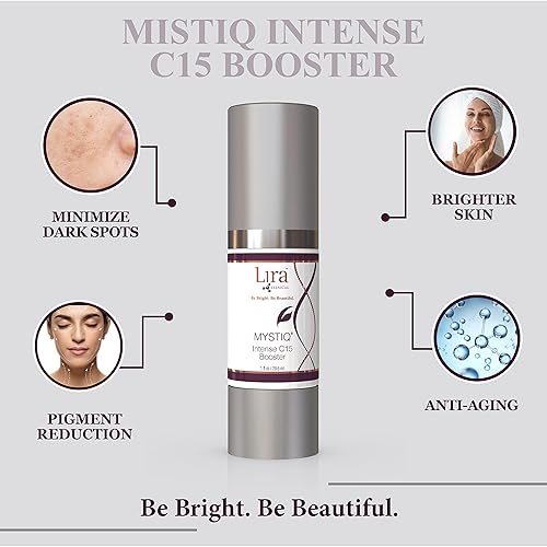 Miniatura 3 de Lira Suero Clinical Intense 15 de vitamina C  Suero antioxidante y antienvejecimiento con células madre vegetales y ácido hialurónico para cara y