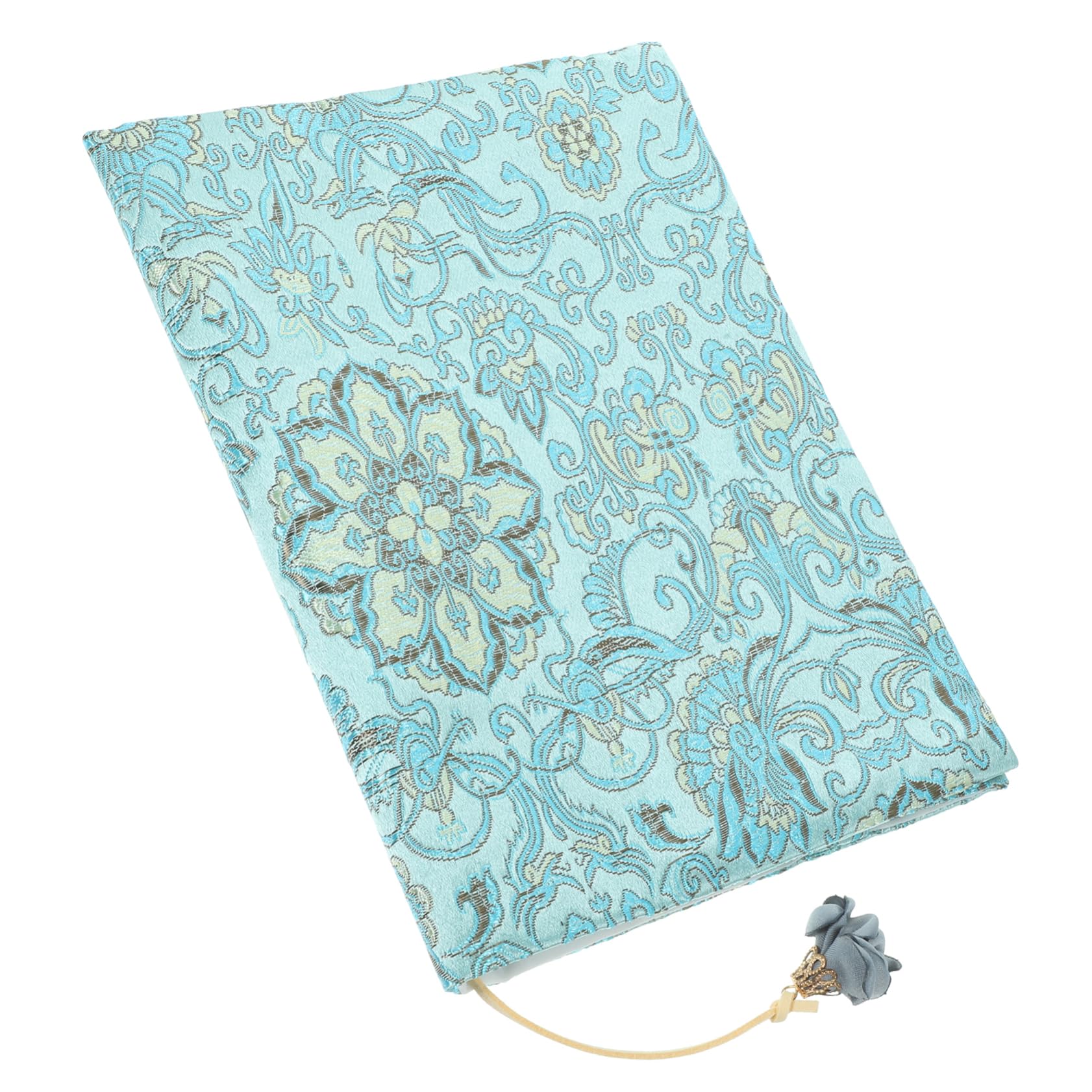OSALADI 3 Pièces Couverture de livre en tissu dur manche de livre lumière housses de protection de livres couvertures de livres et accessoires de Light Green