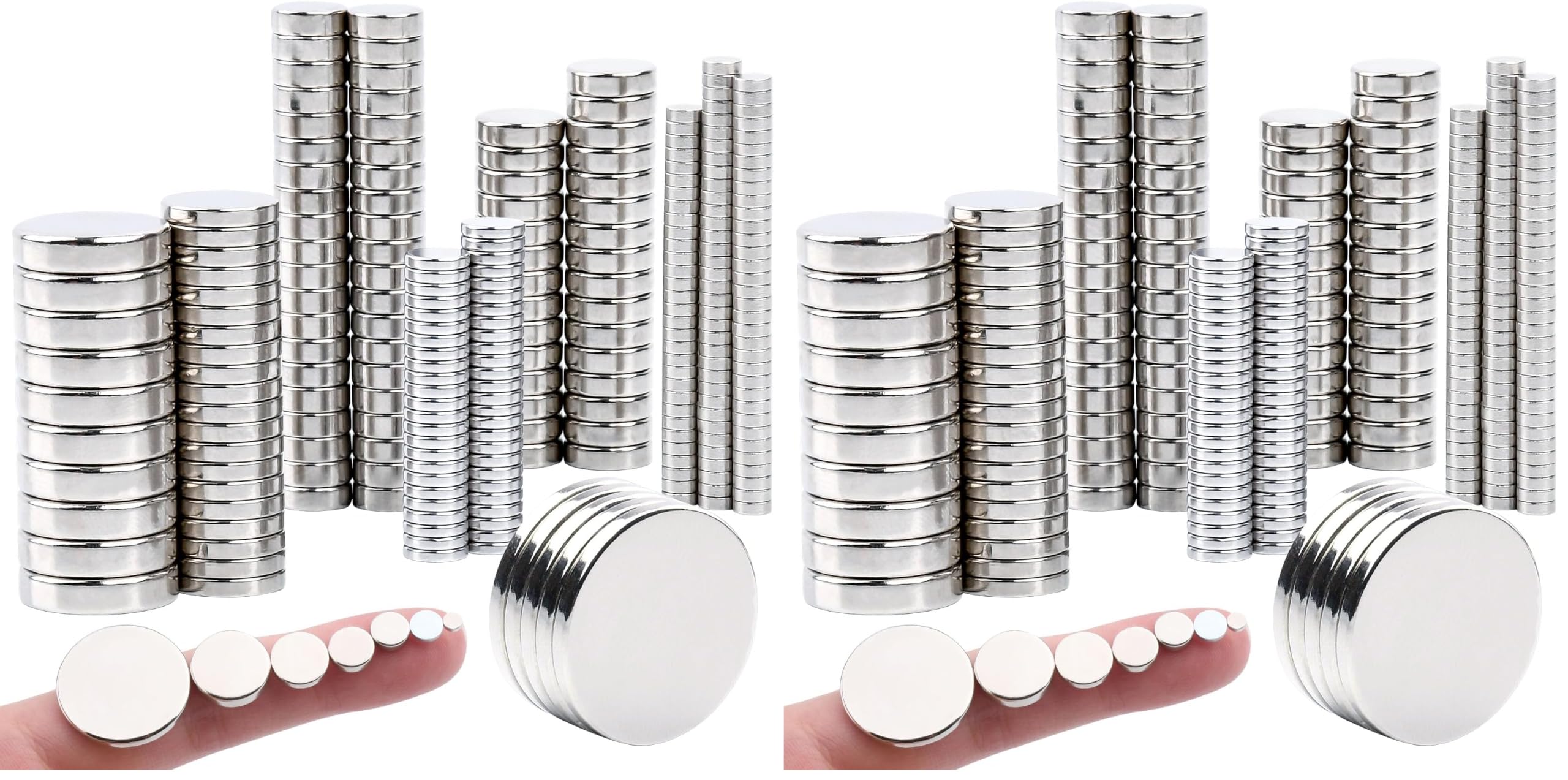 255PCS Small Strong Magnet, Neodymium Disc Magnets Heavy Duty,7 Different Sizes,Rare Earth Magnets Round Small Refrigerator Magnet for Crafts Whiteboard Kitchen, Office, Miniatures School — Amazon image 15