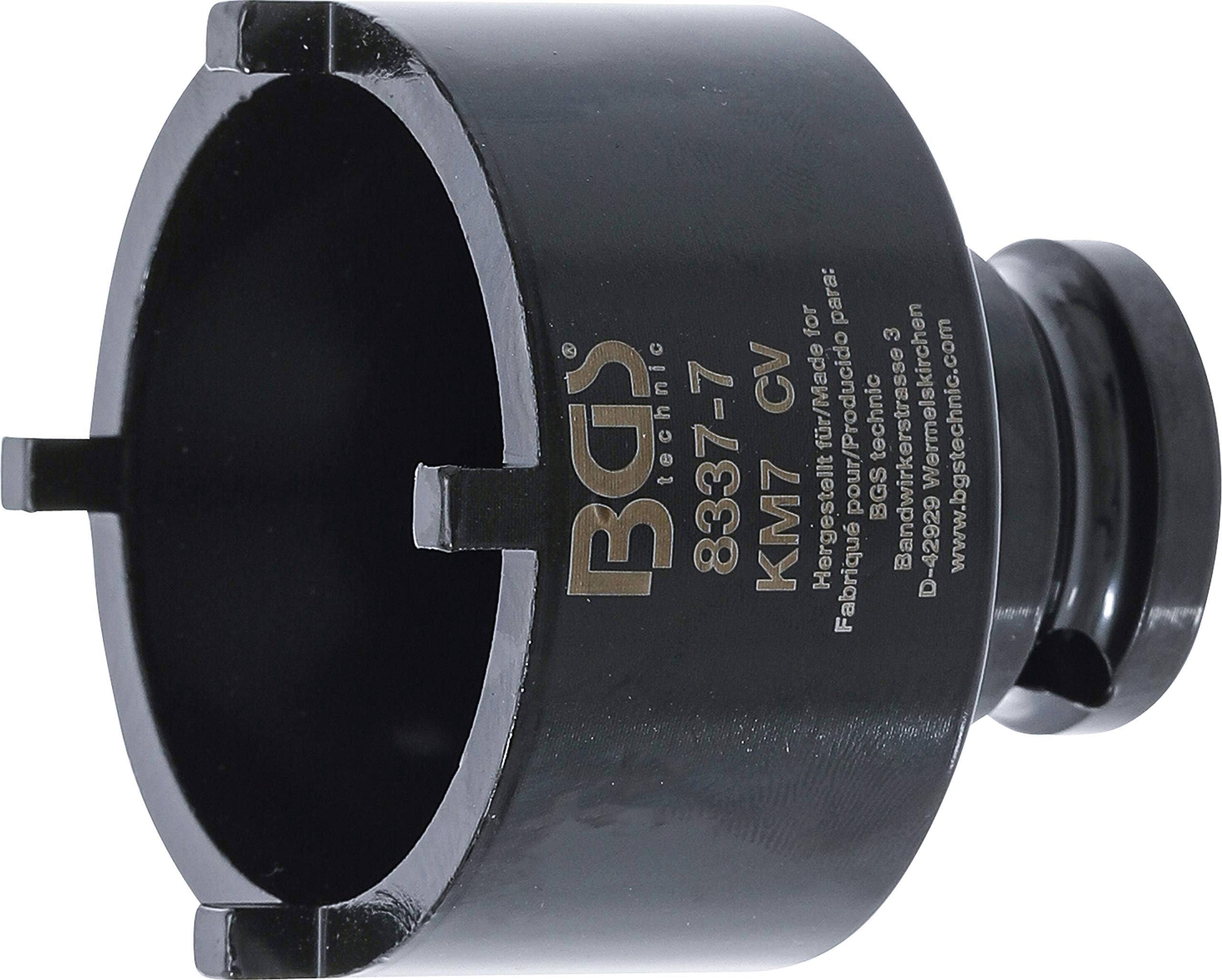 BGS 8337-7 | Groove Nut Socket | external tooth | KM7