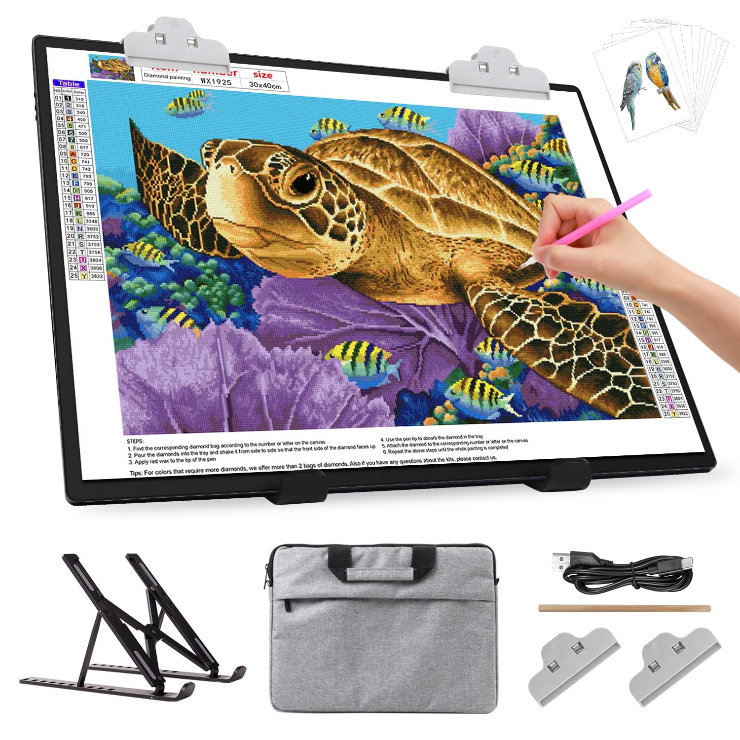 Leuchttisch für 5D Diamond Painting Zubehör