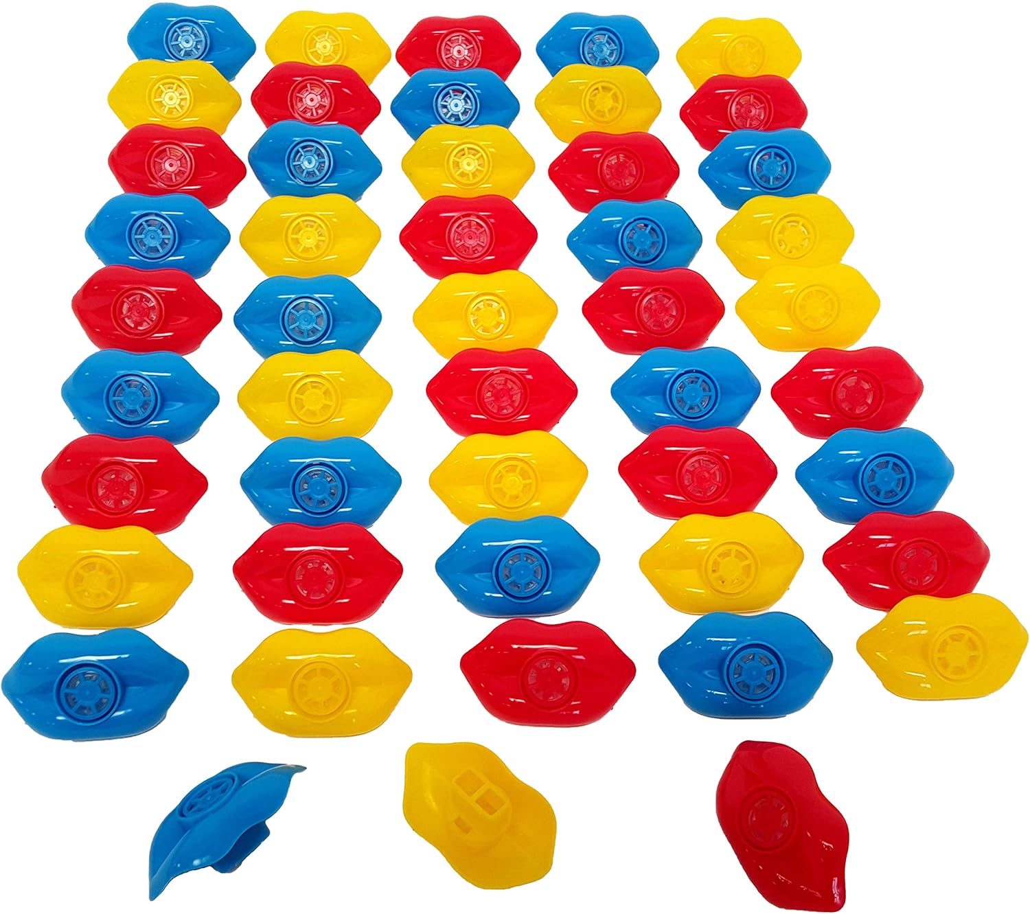 Dondor Children's Mustache Whistles, Lip Whistles (Lip Whistles