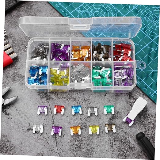 Kit de fusibles automotrices PRETYZOOM 120 piezas miniatura 8