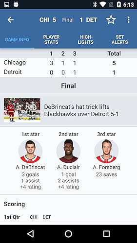 NHL Scores & Alerts