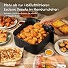 Cosori Turboblaze Airfryer with Ceramic Coating 9-in-1 Hot Air Fryer Baking Grilling Roasting Air Fryer XXL 6L Quiet DC Motor with 5 Fan Levels 87 Recipes