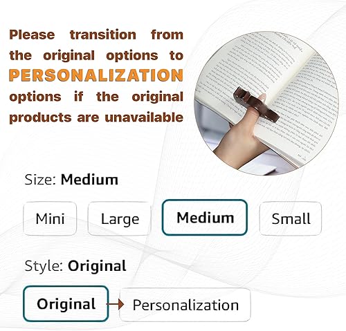 Miniatura 4 de Soporte para páginas de libros para gatos, acabado liso, madera de nogal para lectura, regalo ideal para lector de libros y accesorios de lectura,