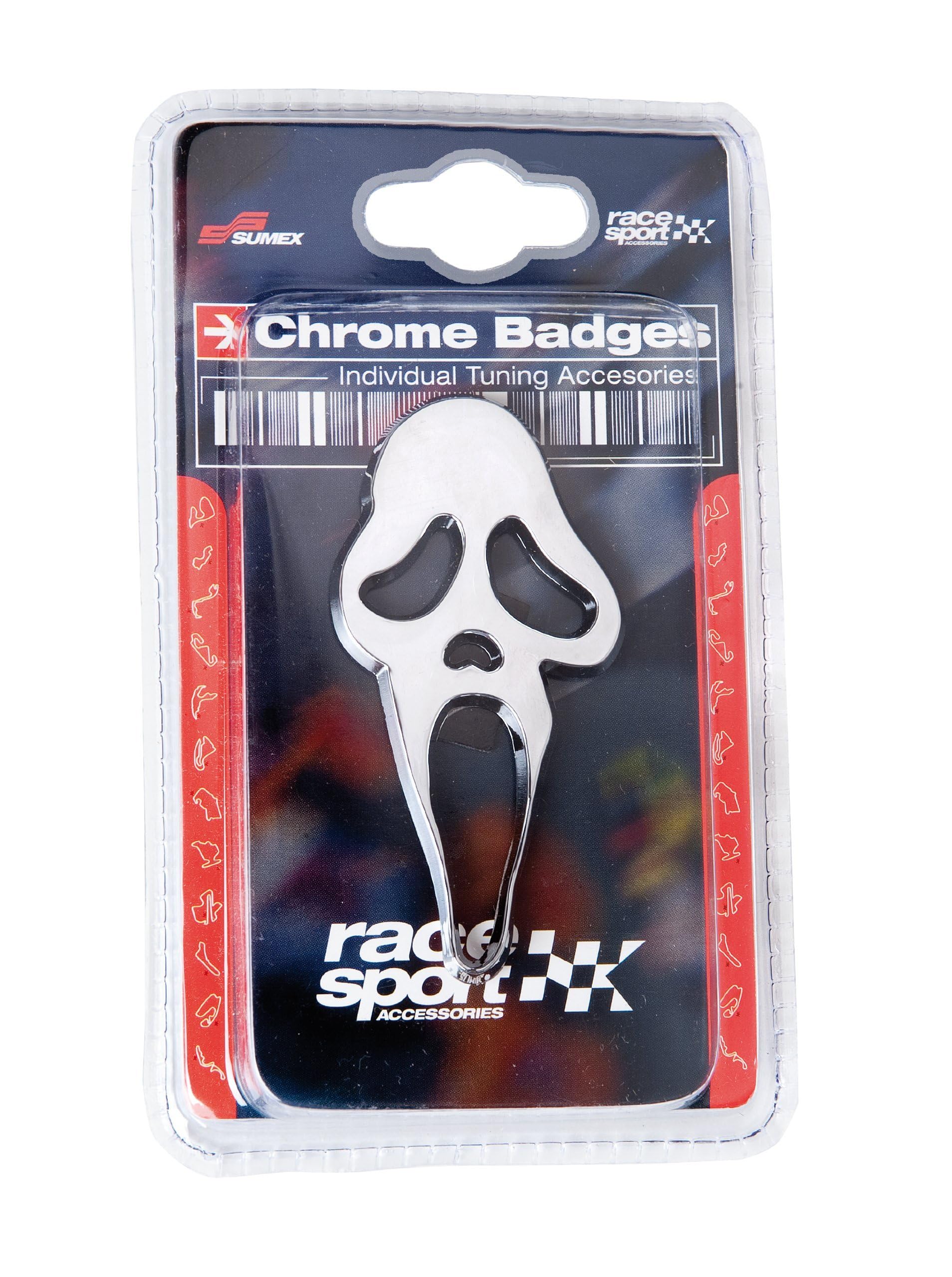 Sumex Log1353 Race Sport emblem chrome Scream ABS : Amazon.nl