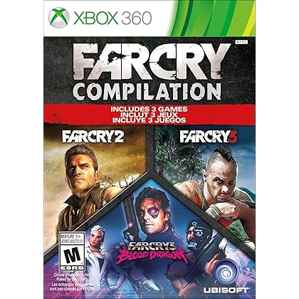 FARCRY 3 XBOX360 【海外版】 NTSC-J Far Cry 3 and Far Cry 4 Limited Edition (Microsoft Xbox 360