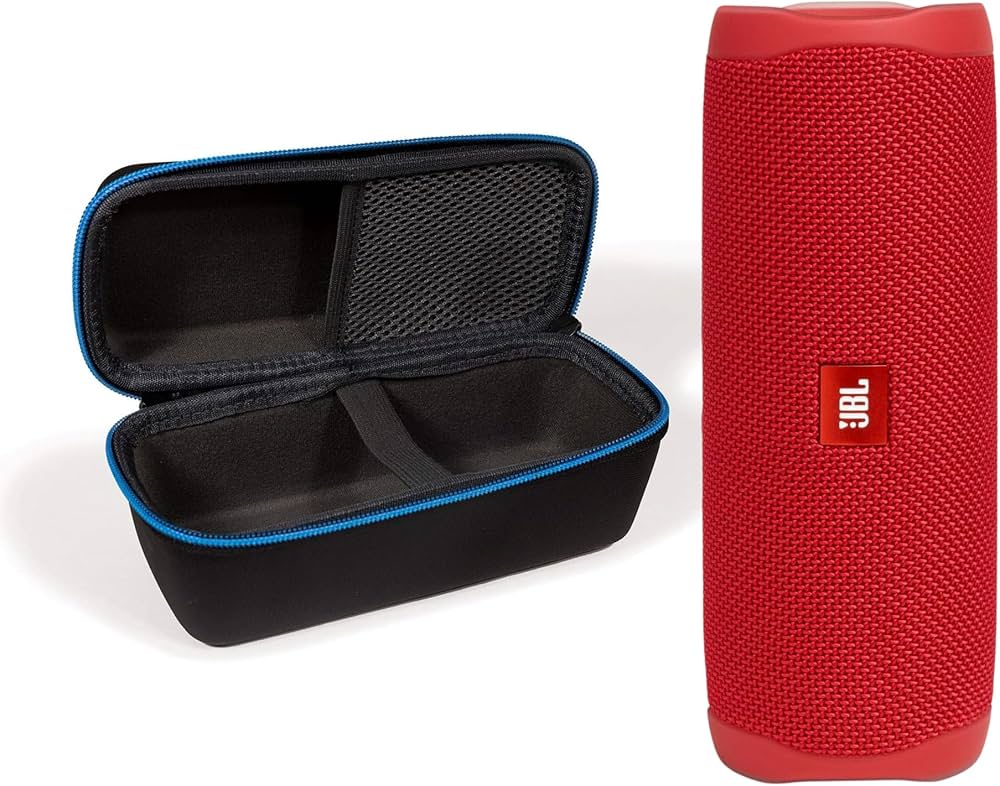 Amazon.com: JBL Flip 5 (Red) + Bundle with divvi! Protective