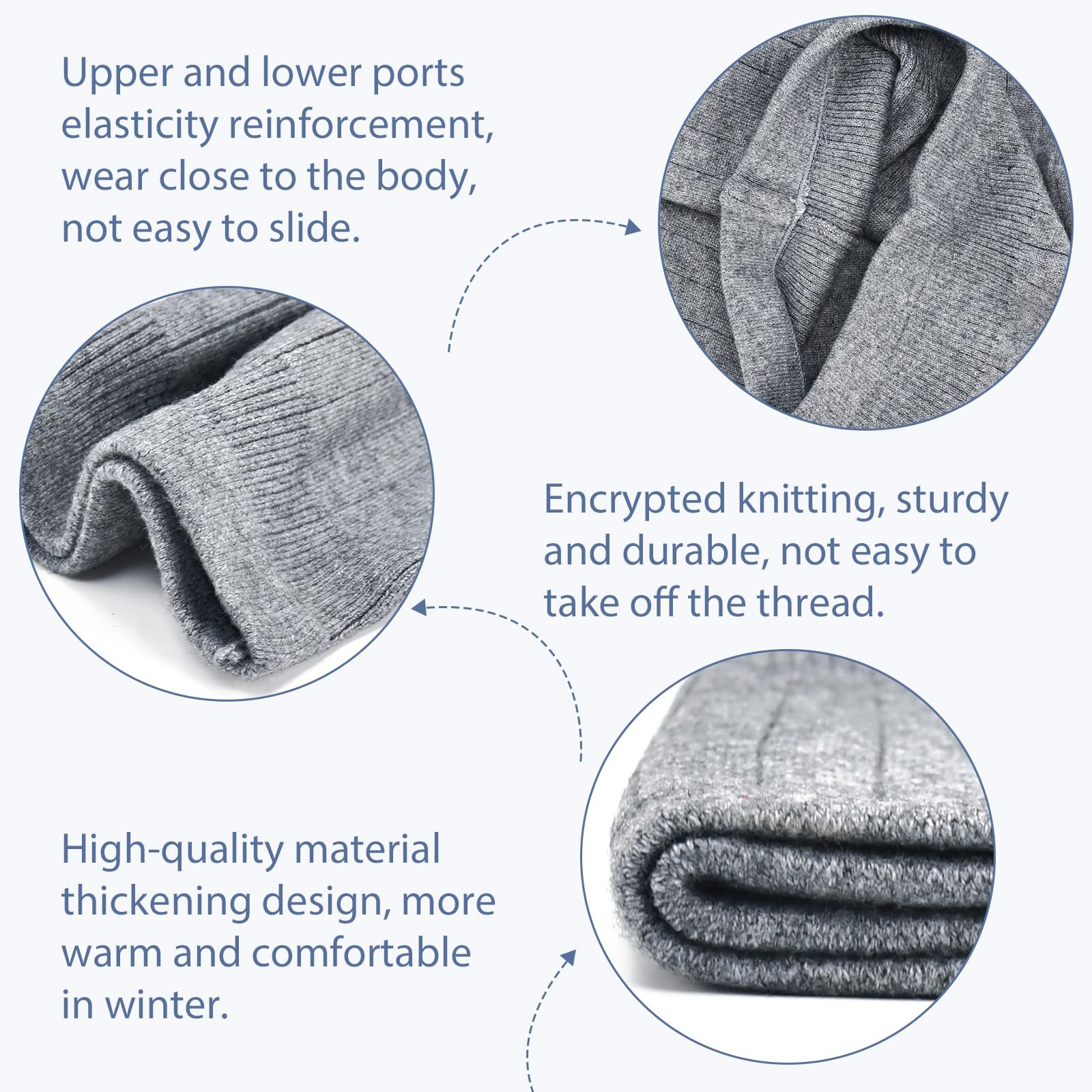 NAROSEBE Unisex Calentador de Cintura Faja Lumbar Gris Calentador de Cintura de Cachemira Cinturón Lumbar Mujer Cinturón Invierno Calentado de Lana Cinturón de Punto para Mantener el Calor
