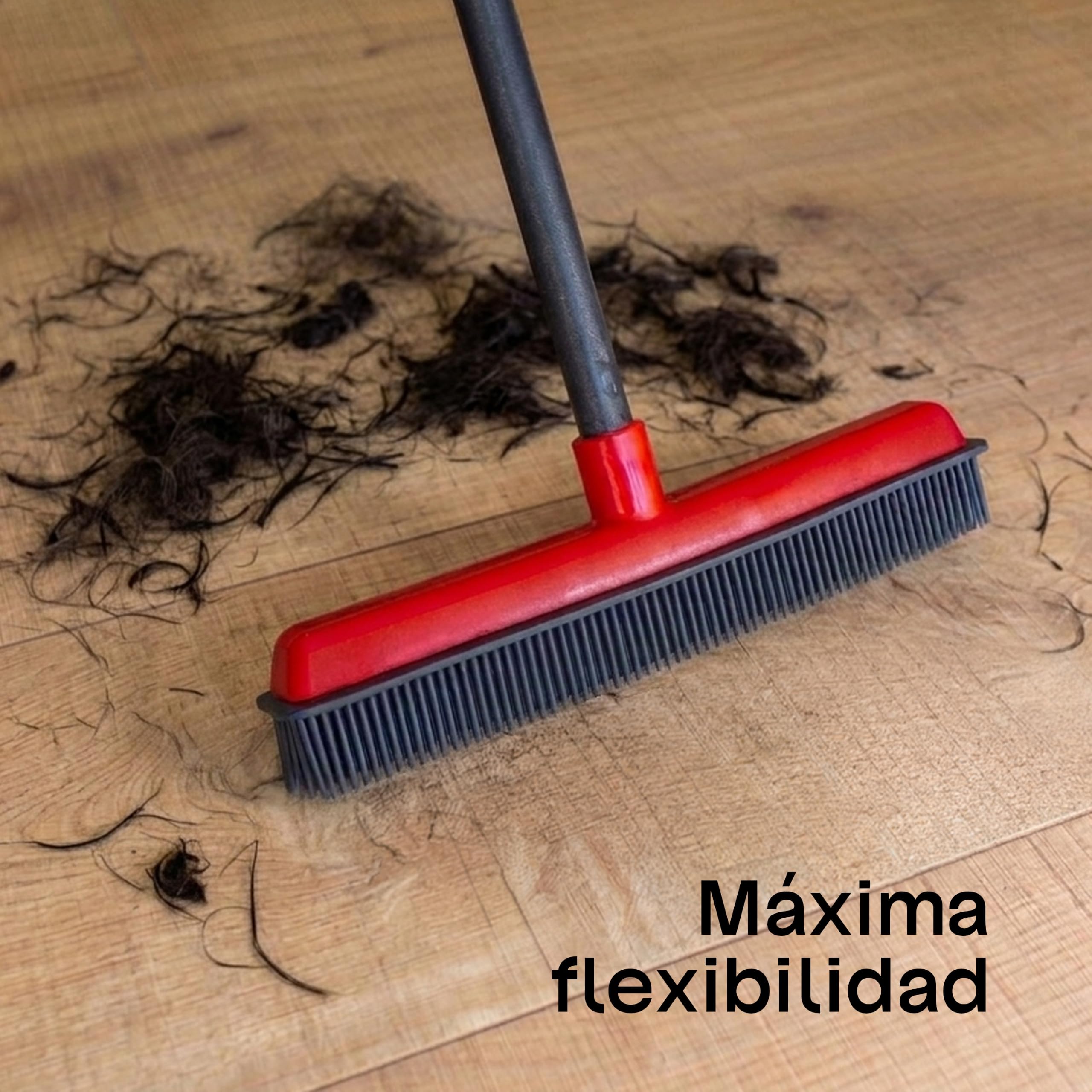 Maya - Kit de Limpieza del Hogar 11 en 1 | Escoba de Goma, Cubo con Escurridor 10L, Palos Desmontables con 4 Secciones, Fregonas MAX Pro, Estropajos de Cocina y Bayetas de Microfibra y CHEFPRO