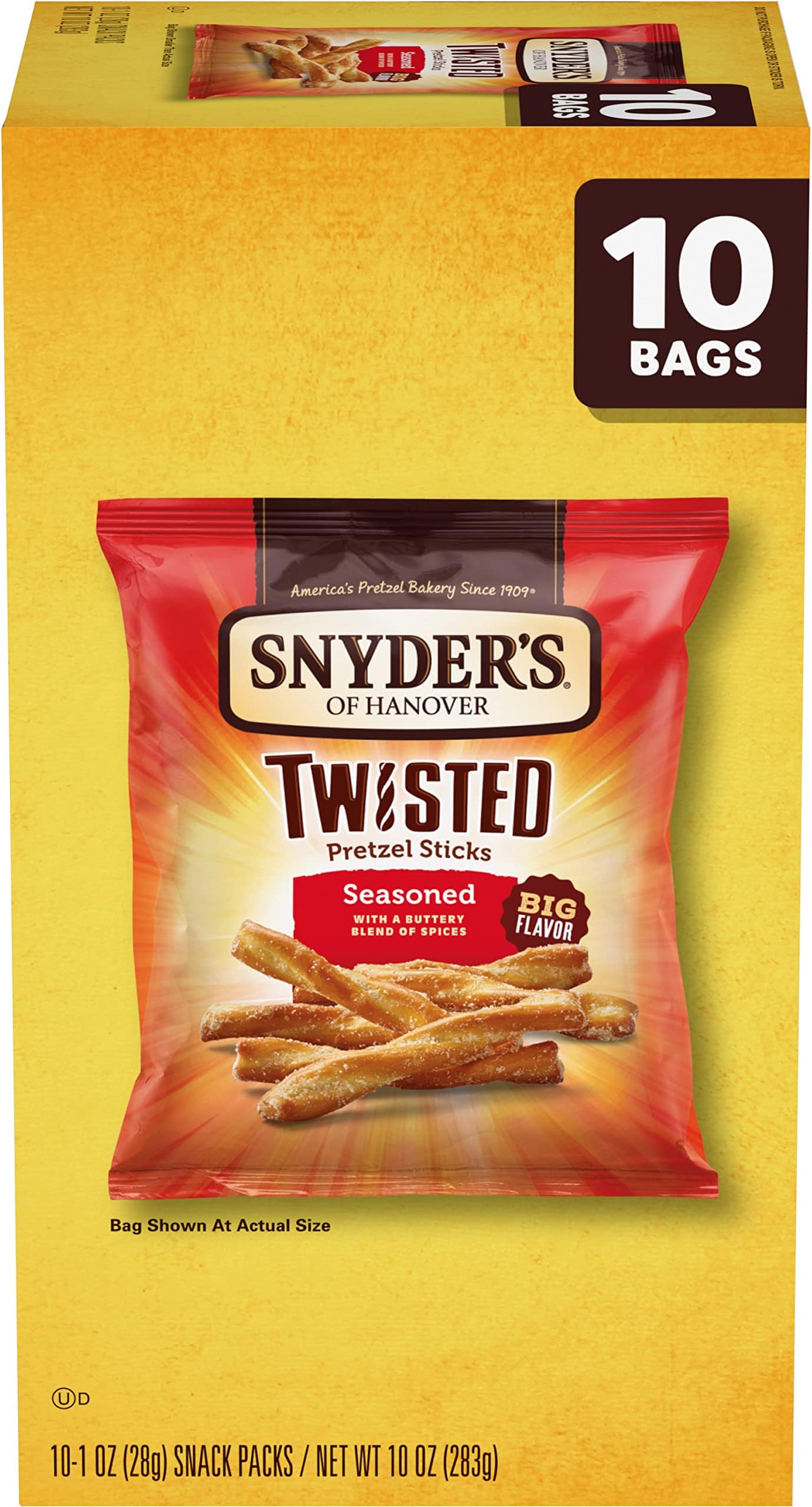 Snyder's of Hanover Pretzels, Seasoned Twisted Pretzel