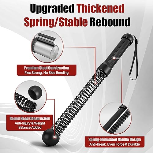 Miniatura 4 de Cuerdas de batalla inalámbricas y sin cuerda para gimnasio en casa – Cuerda portátil de entrenamiento y ejercicio para fortalecimiento de fuerza,