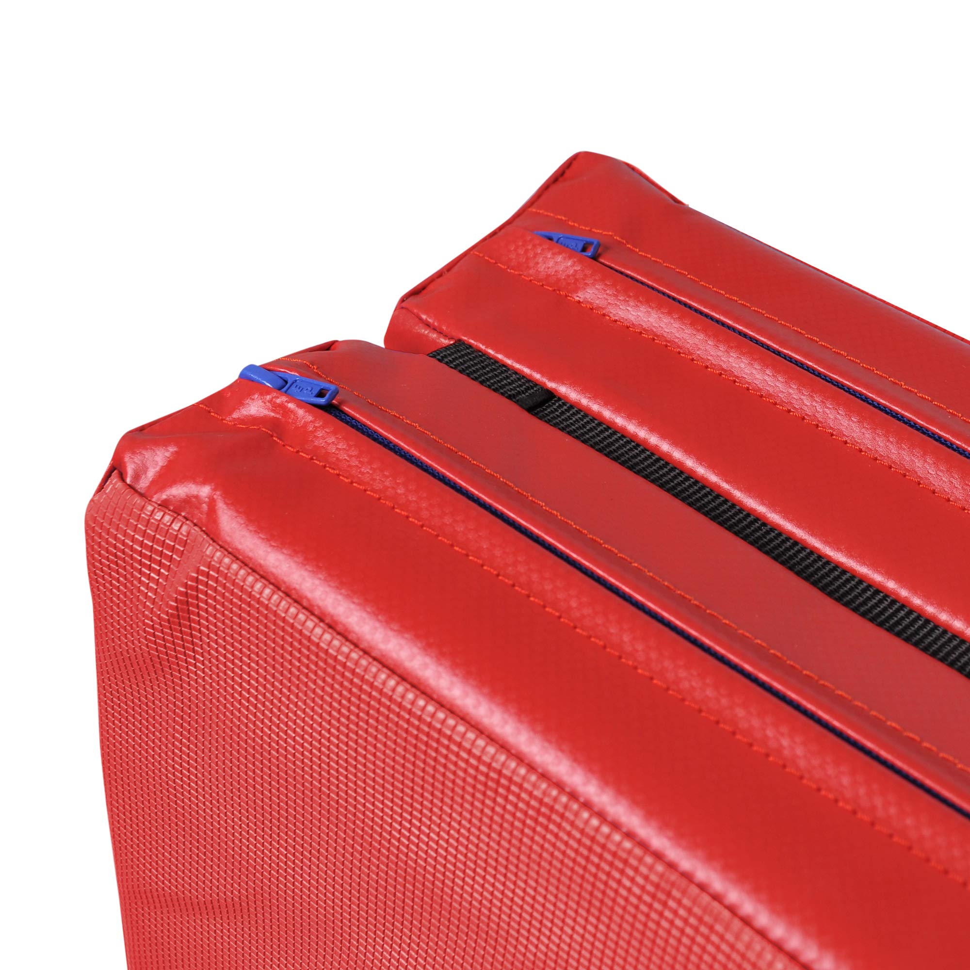 Grevinga Fun – Tappeto da ginnastica pieghevole Klipp Klapp (RG 35, morbido), Rot, 200 x 100 x 6 cm