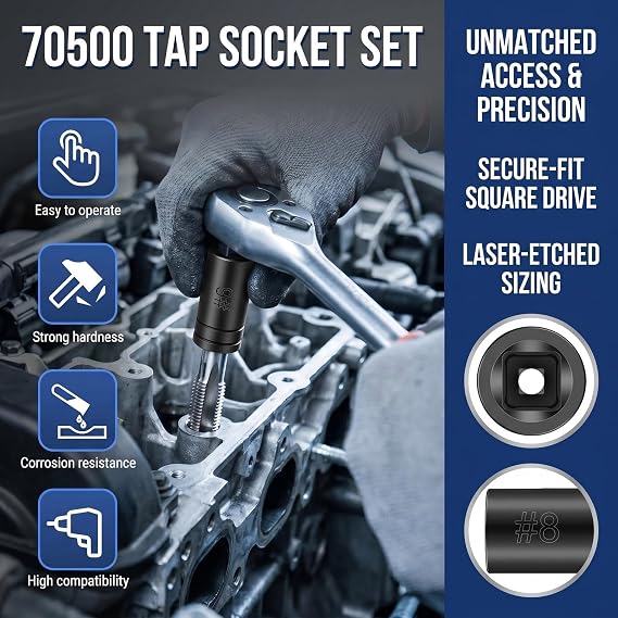 Lisle 70500 Tap Socket Set