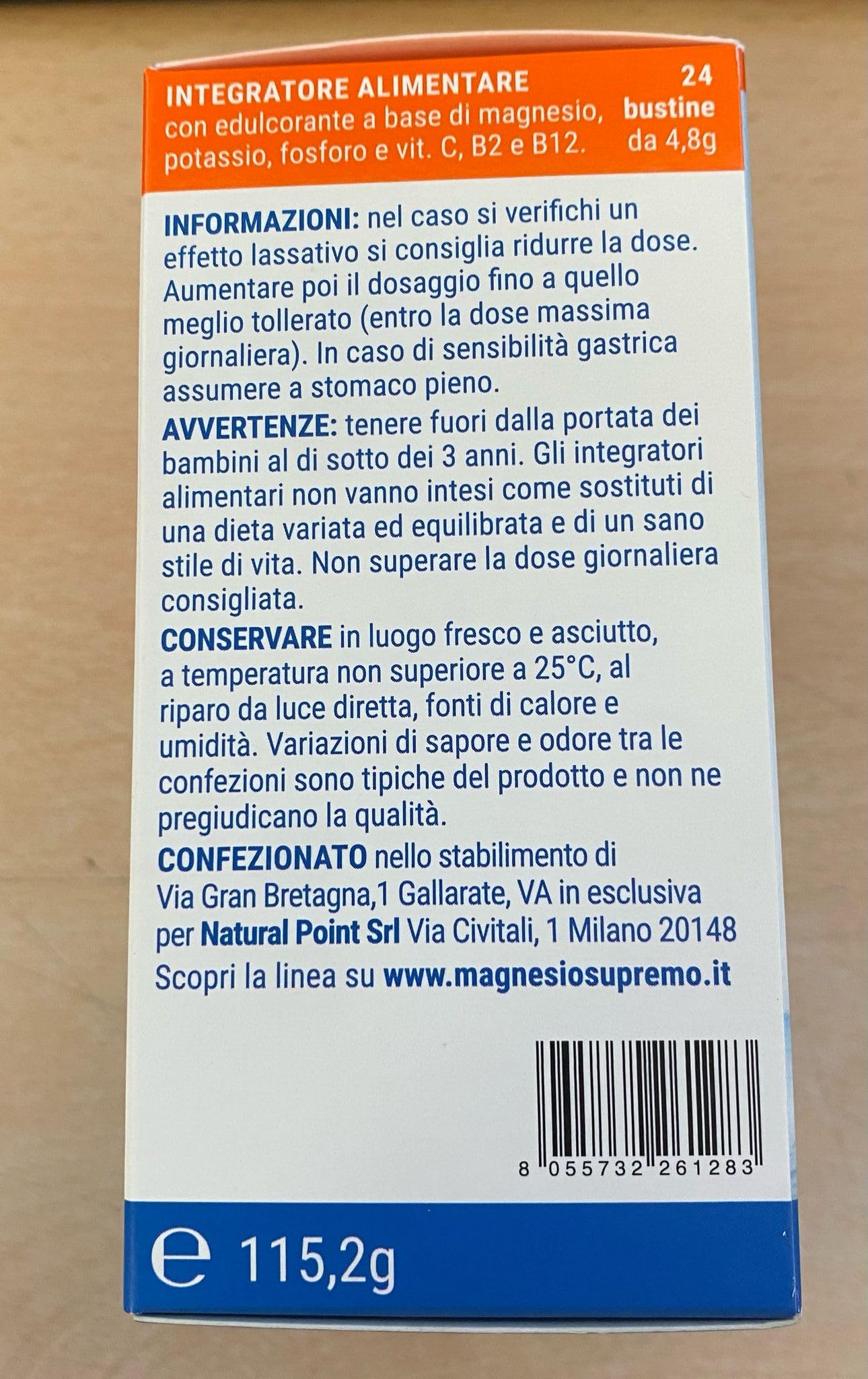 Magnesio Supremo Potassio+ - 24 bustine