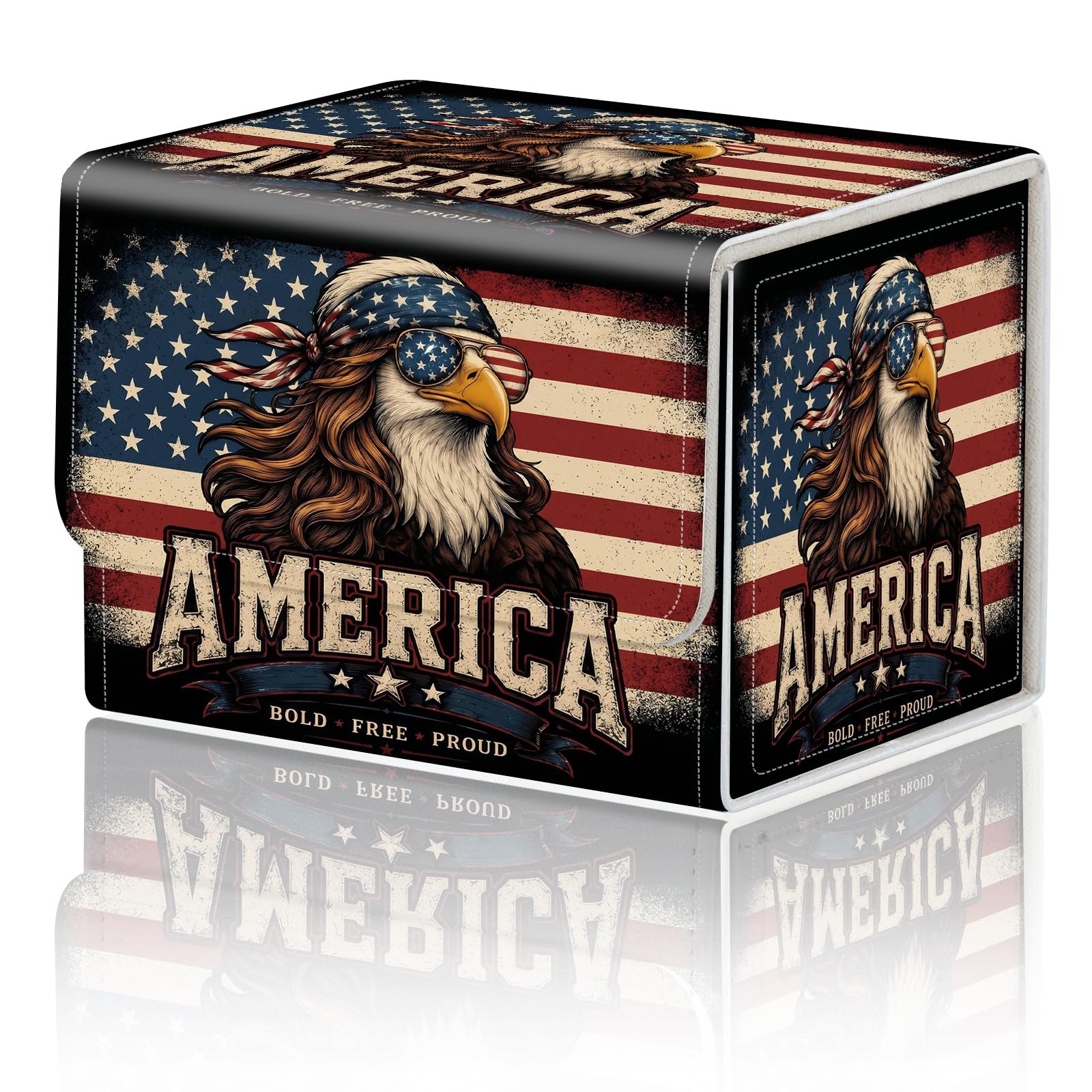 Magnetic Closure TCG Deck Box Portable Card Holder Trading Card Deck Box โ image 1