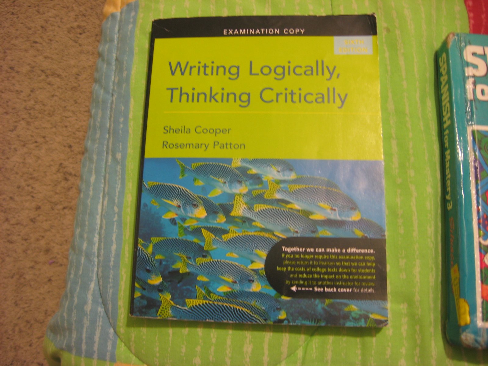 Writing Logically Thinking Critically Cooper Sheila 9780205668588 Writing logically thinking critically cooper sheila 9780205668588