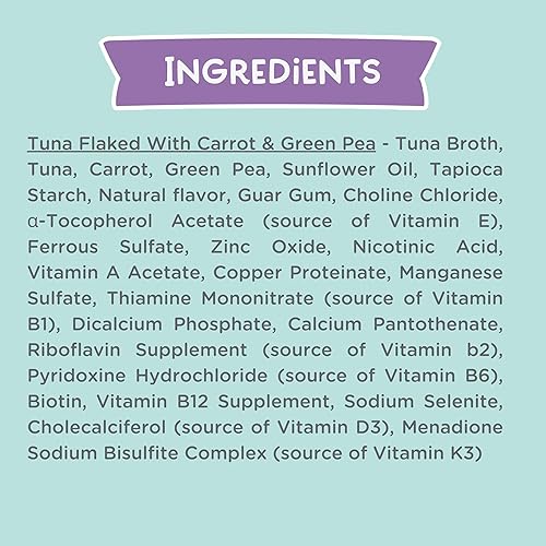 Miniatura 4 de LOVE, NALA - Alimento húmedo natural para gatos adultos - Atún en capas con zanahoria y guisantes verdes en caldo - Sin granos, sin OMG, proteína