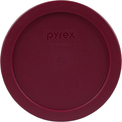 Miniatura 3 de Pyrex 7201-PC Sangria - Tapa de repuesto de plástico para almacenamiento de alimentos, 2 unidades, fabricada en los Estados Unidos