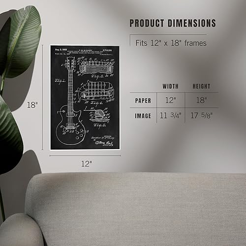 Miniatura 5 de pizarrón patente  Guitarra