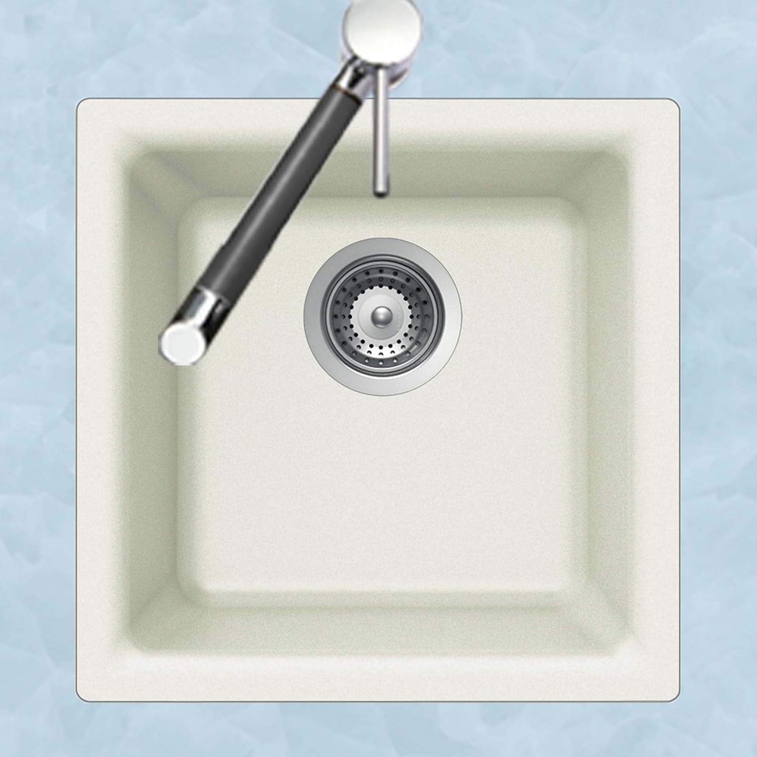Super Brands Houzer E-100 Cloud Sink, White Free Shipping Offer Houzer E-100 Cloud Sink, White