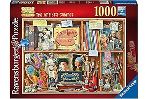 Ravensburger Artist's Cabinet 1000 Piece Jigsaw Puzzle: Discover the Artist's Eye for...