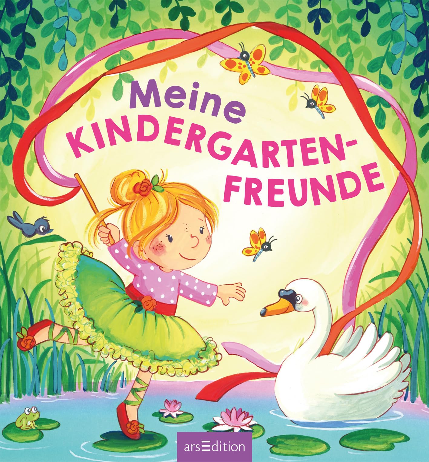 Meine Kindergarten-Freunde (Ballett): Freundebuch für Mädchen und Jungen ab 3 Jahren