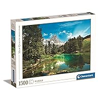 Clementoni Blue Lake Collection Puzzle, 1500 Pezzi