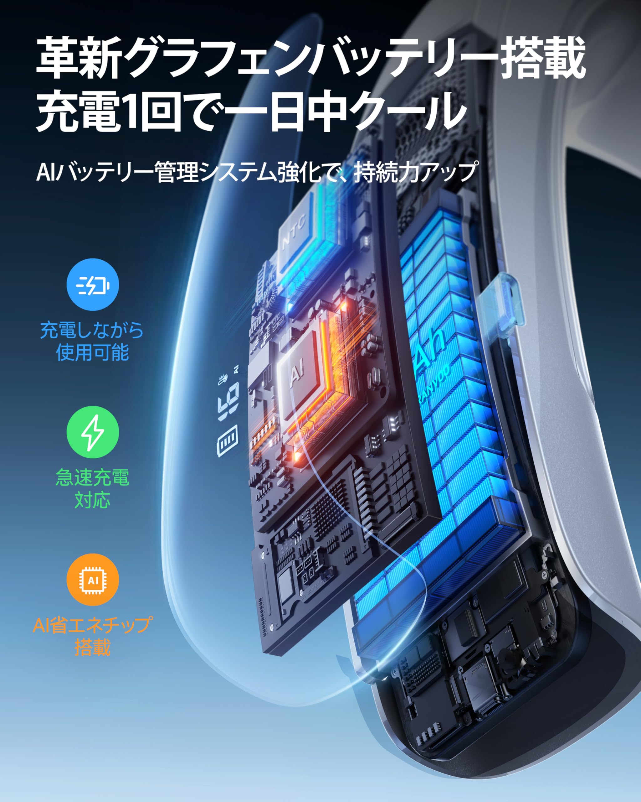 Amazon | 【2026年頂点進化 AICE LITE Max】RANVOO ネッククーラー