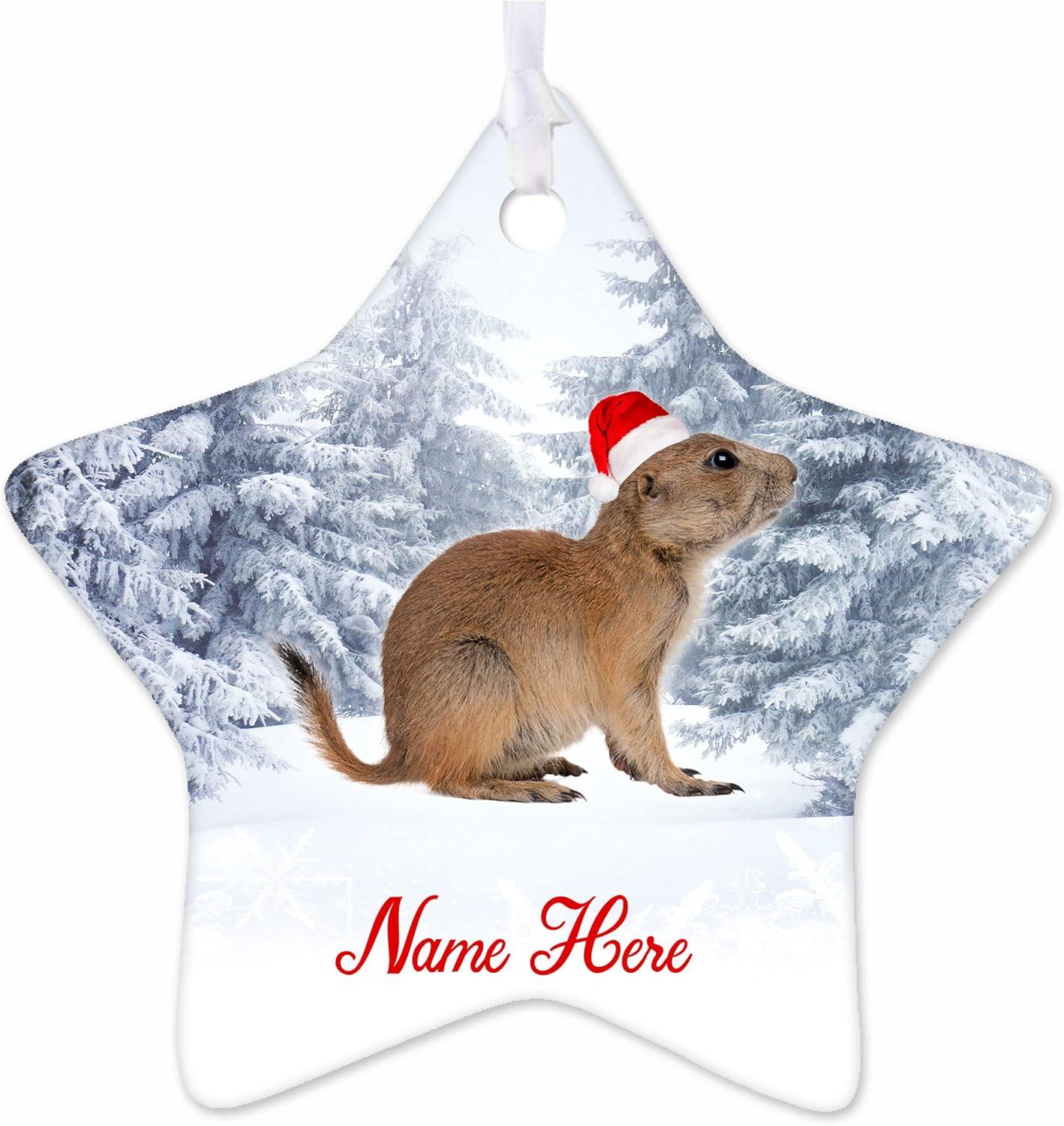 Prairie Dog Christmas Ornaments Gifts for Animal Lovers Pet