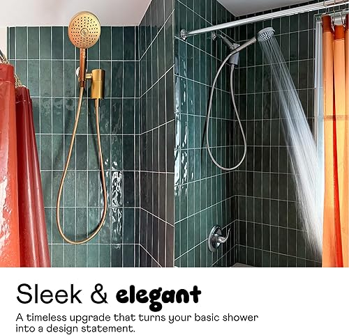 Miniatura 3 de Sproos - Cabezal de ducha de mano, sistema de filtración de alto rendimiento para cabello y piel más saludables, manguera extra larga de 70