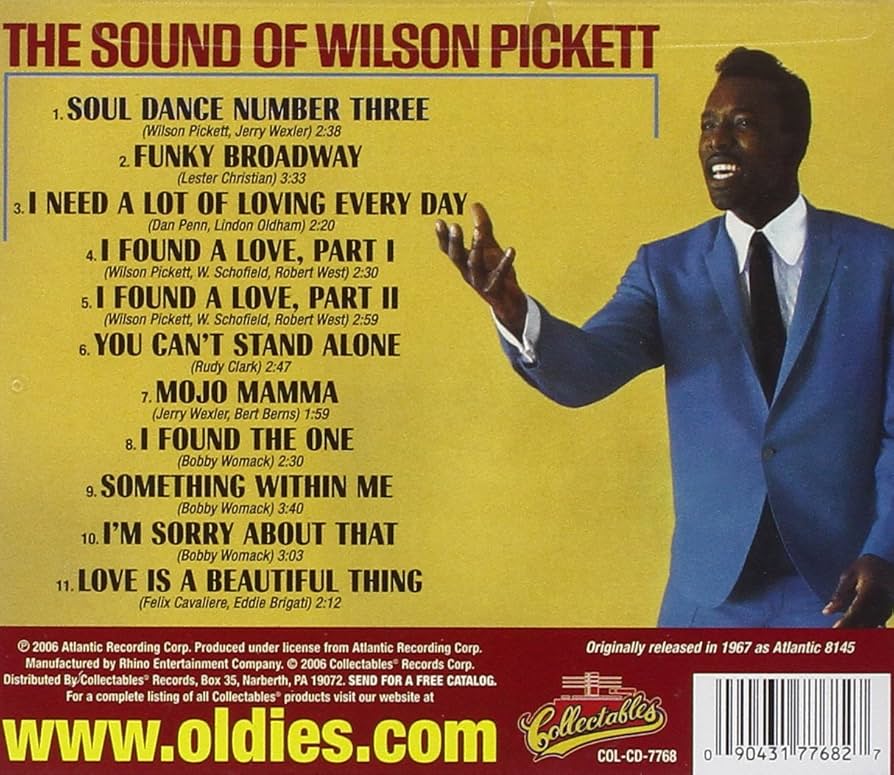 Amazon.co.jp: Sound of Wilson Pickett: ミュージック