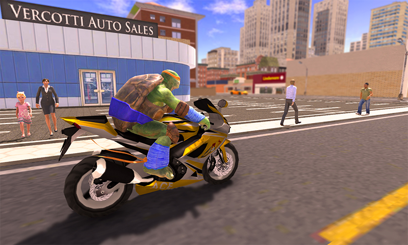 Real Ninja Turtle street fight 2019 : 究極のリアル忍者カメ犯罪都市