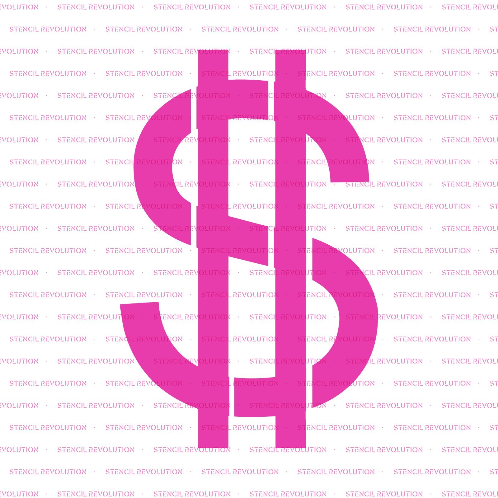 Amazon.com: Dollar Sign Stencil - Money Symbol Stencils, Dollar Sign, Symbol
