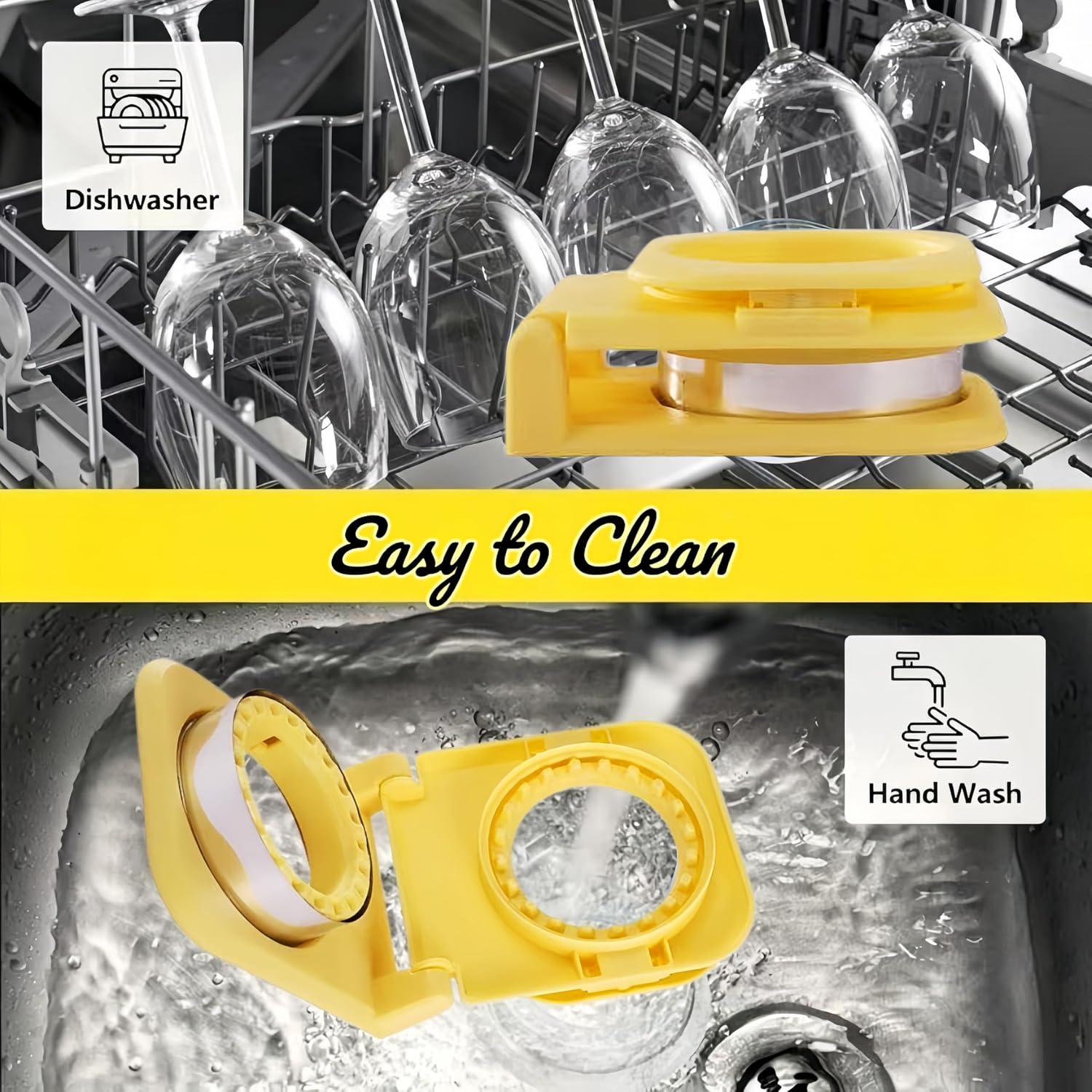 BANIC Upgraded Spring-Assisted Uncrustable Sandwich Cutter, Circle Shape image 5