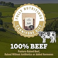 Vista 3 de Farm Hounds - Cecina de res - Cecina natural premium para perros - Hecho de ganado 100% criado humanamente - Se puede partir al tamaño deseado