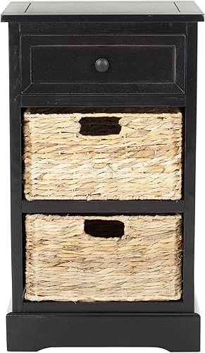 Miniatura 6 de Safavieh American Home Collection Newburgh mesa auxiliar de almacenamiento, Madera, Gris Vintage