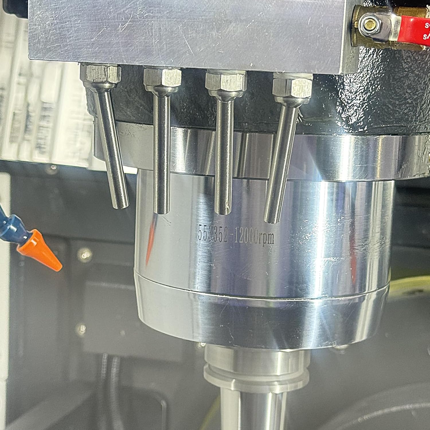 5PC 1/4 "NPT x 20/40/60mm 304 Stainless Steel Cooling Nozzle, Universal Coolant Nozzle, Suitable For Various Machine Tools, Spray Water, Spraying, Air Spraying, Cooling, Etc (HTSN-1/4-20)