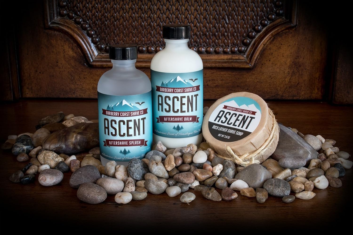 Himalayan Ascent Aftershave Splash for Men - Scent: Blue Pine, Sandalwood, Cedar, Mandarin & Amber - 4oz
