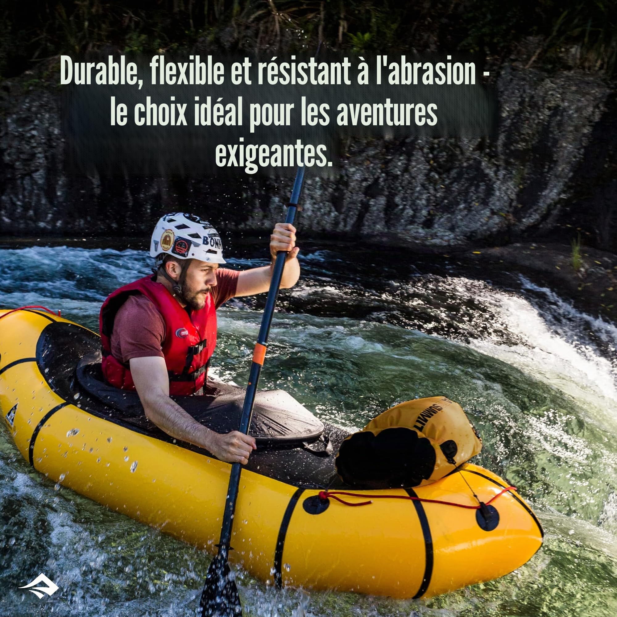 Sea to Summit - Sac étanche Big River - Fermeture par Rouleau - Robuste - Poignées de préhension, Fixation et Anneau en D - Sports de pagaie
